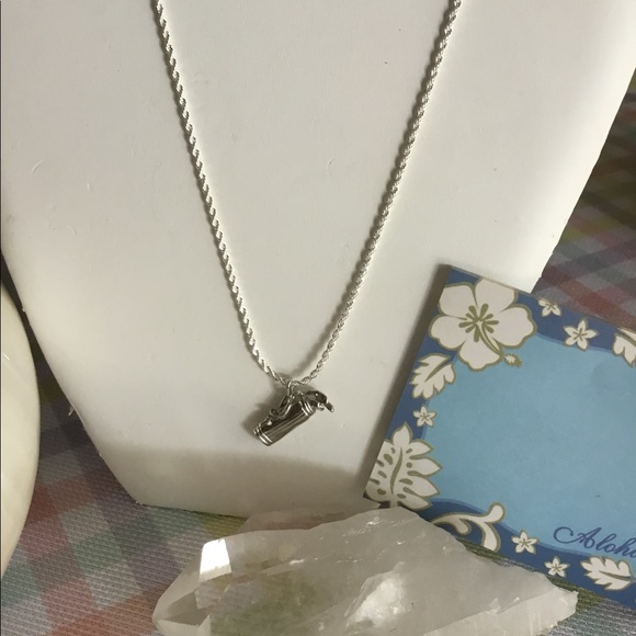 🆕☯️-GOLF BAG NECKLACE-PLATINUM RHODIUM ⛳️ - Picture 3 of 4